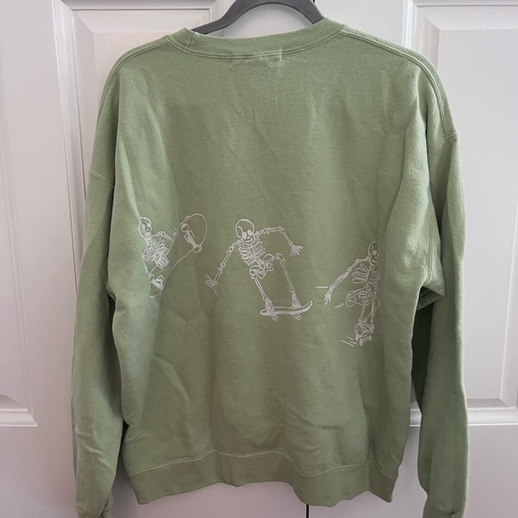 UO Skeleton Crewneck Sweatshirt - Picture 1 of 4